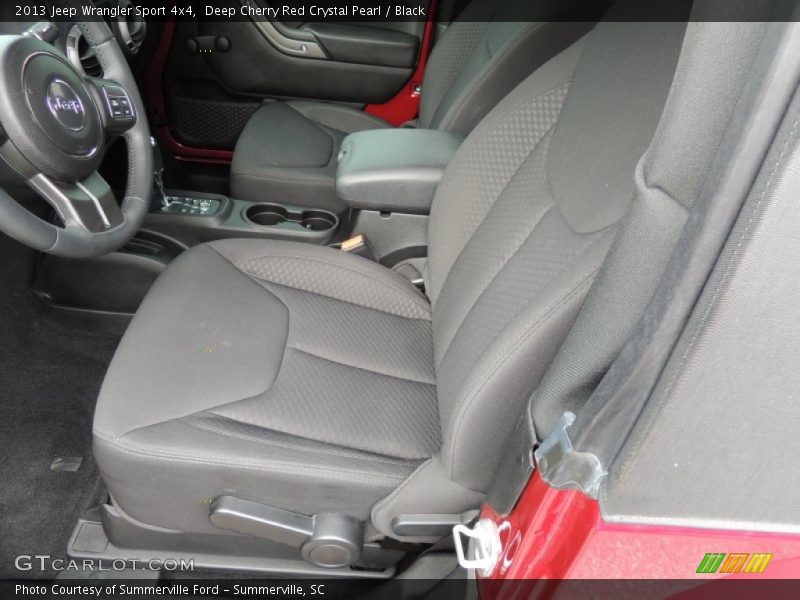 Deep Cherry Red Crystal Pearl / Black 2013 Jeep Wrangler Sport 4x4