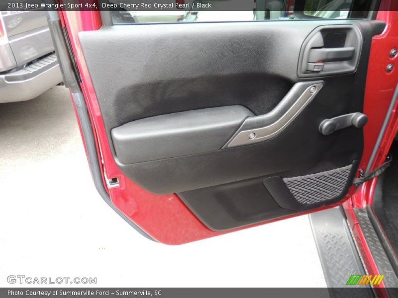 Deep Cherry Red Crystal Pearl / Black 2013 Jeep Wrangler Sport 4x4