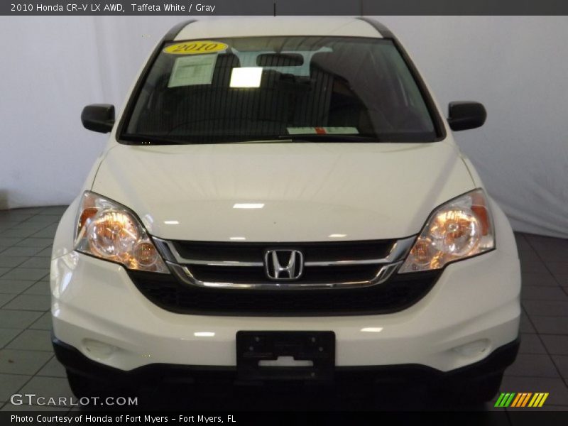 Taffeta White / Gray 2010 Honda CR-V LX AWD