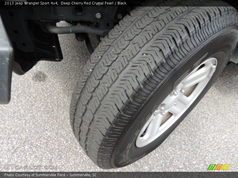 Deep Cherry Red Crystal Pearl / Black 2013 Jeep Wrangler Sport 4x4