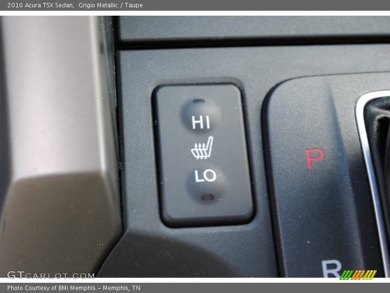 Grigio Metallic / Taupe 2010 Acura TSX Sedan