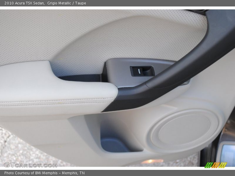 Grigio Metallic / Taupe 2010 Acura TSX Sedan