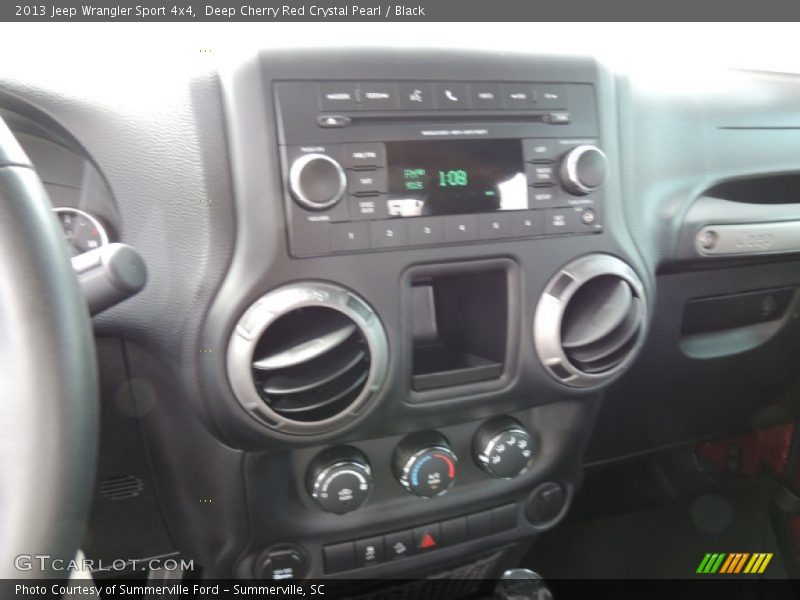 Deep Cherry Red Crystal Pearl / Black 2013 Jeep Wrangler Sport 4x4