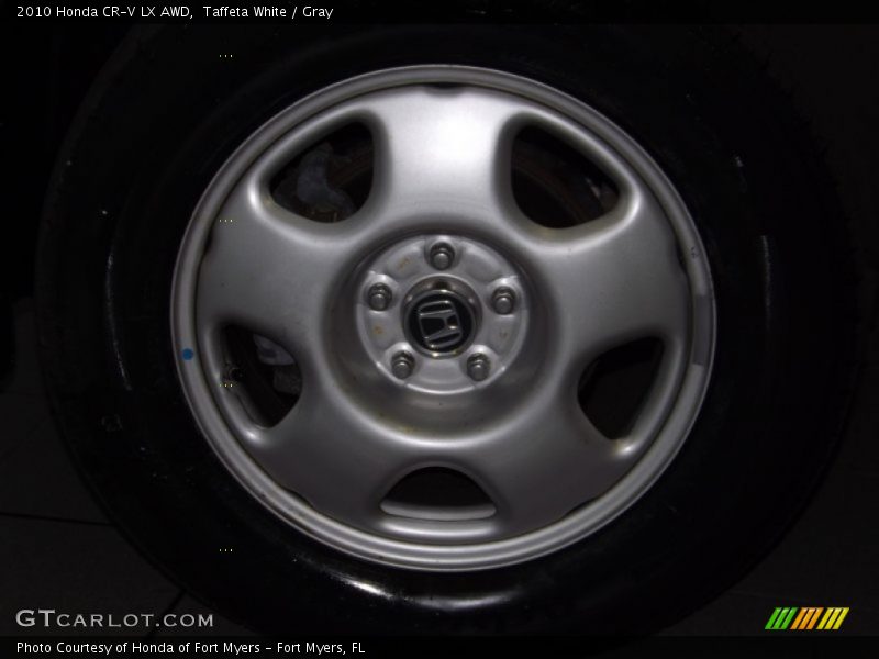 Taffeta White / Gray 2010 Honda CR-V LX AWD