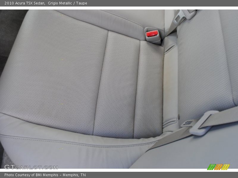 Grigio Metallic / Taupe 2010 Acura TSX Sedan