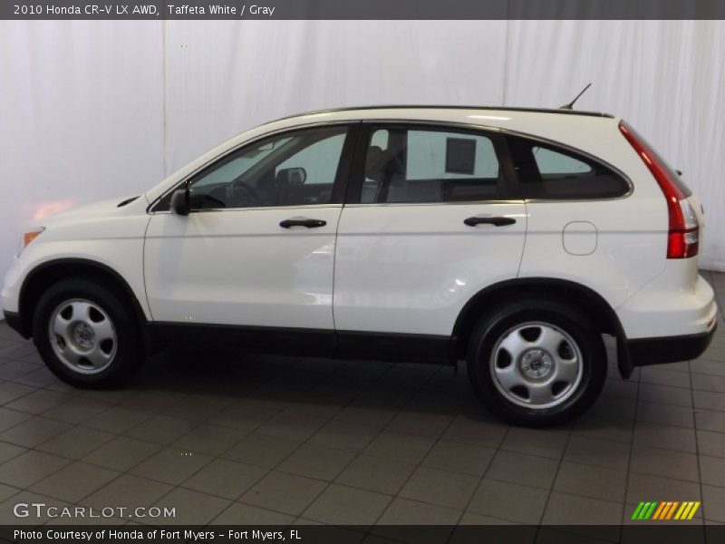 Taffeta White / Gray 2010 Honda CR-V LX AWD