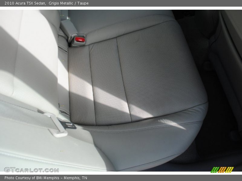 Grigio Metallic / Taupe 2010 Acura TSX Sedan
