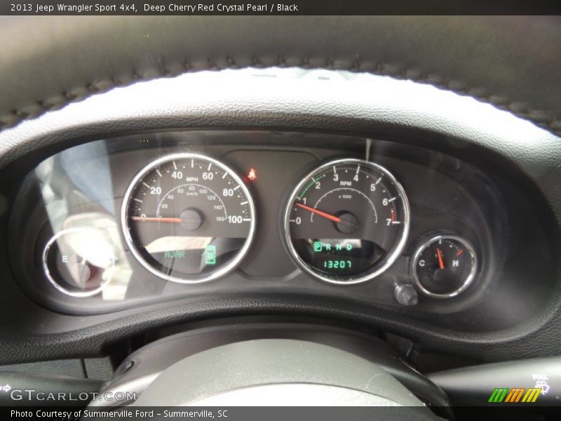 Deep Cherry Red Crystal Pearl / Black 2013 Jeep Wrangler Sport 4x4