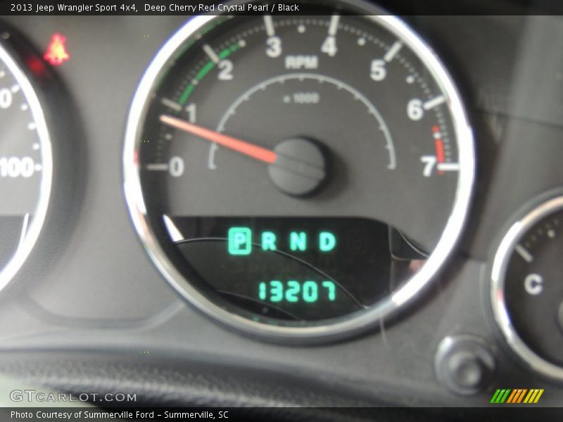 Deep Cherry Red Crystal Pearl / Black 2013 Jeep Wrangler Sport 4x4