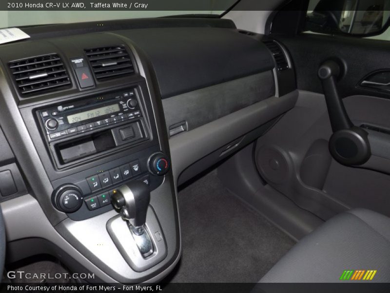 Taffeta White / Gray 2010 Honda CR-V LX AWD
