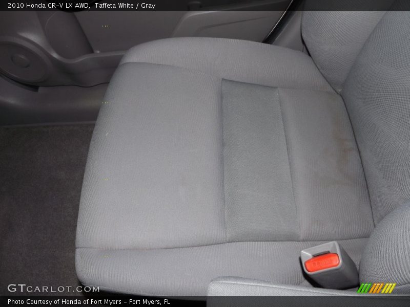 Taffeta White / Gray 2010 Honda CR-V LX AWD