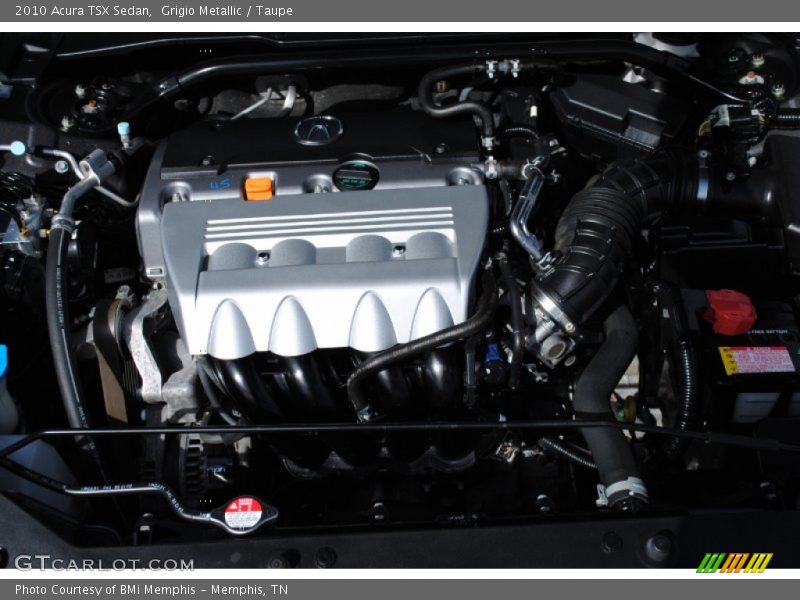 Grigio Metallic / Taupe 2010 Acura TSX Sedan