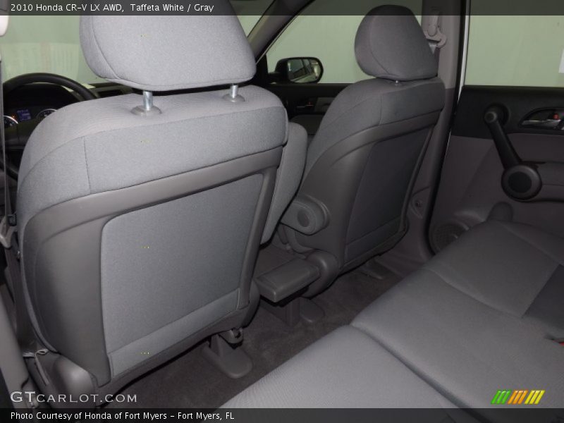 Taffeta White / Gray 2010 Honda CR-V LX AWD