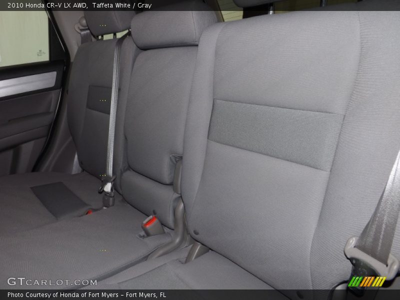 Taffeta White / Gray 2010 Honda CR-V LX AWD