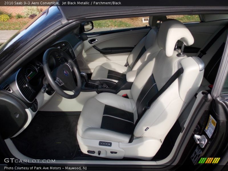 Front Seat of 2010 9-3 Aero Convertible