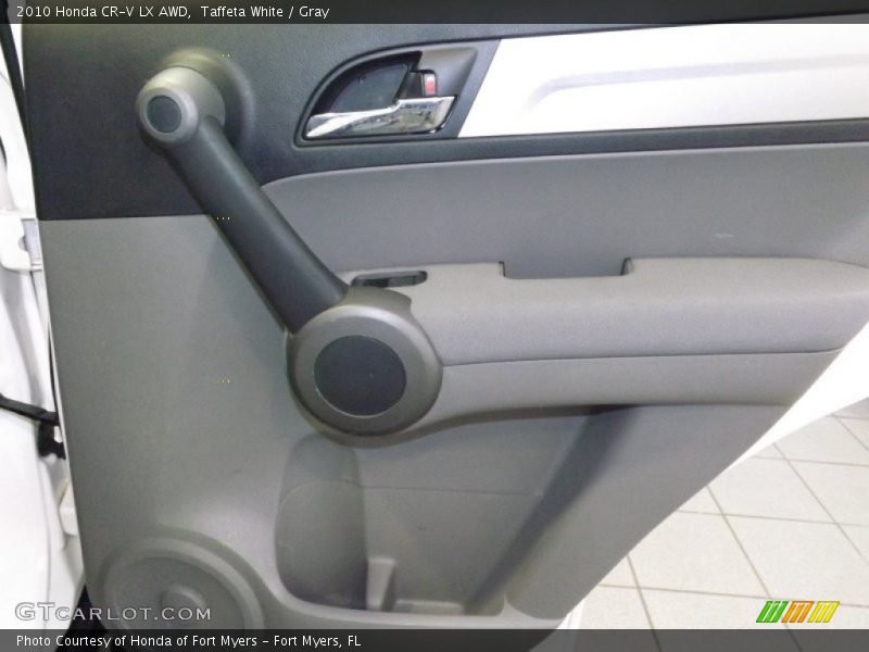 Taffeta White / Gray 2010 Honda CR-V LX AWD