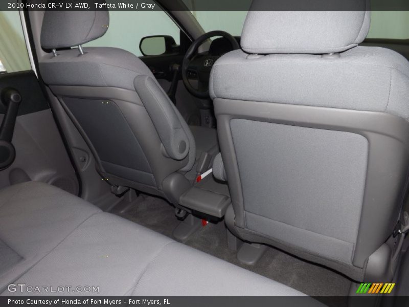 Taffeta White / Gray 2010 Honda CR-V LX AWD