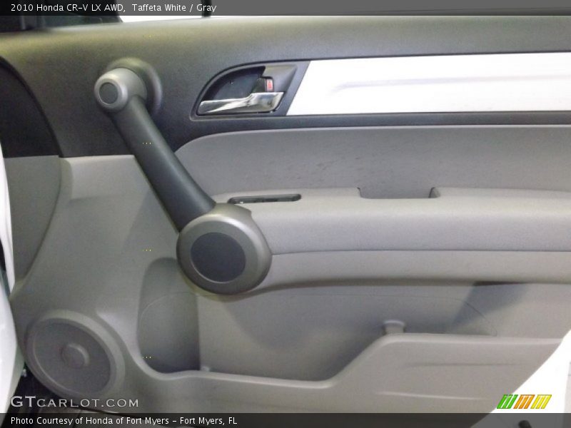 Taffeta White / Gray 2010 Honda CR-V LX AWD