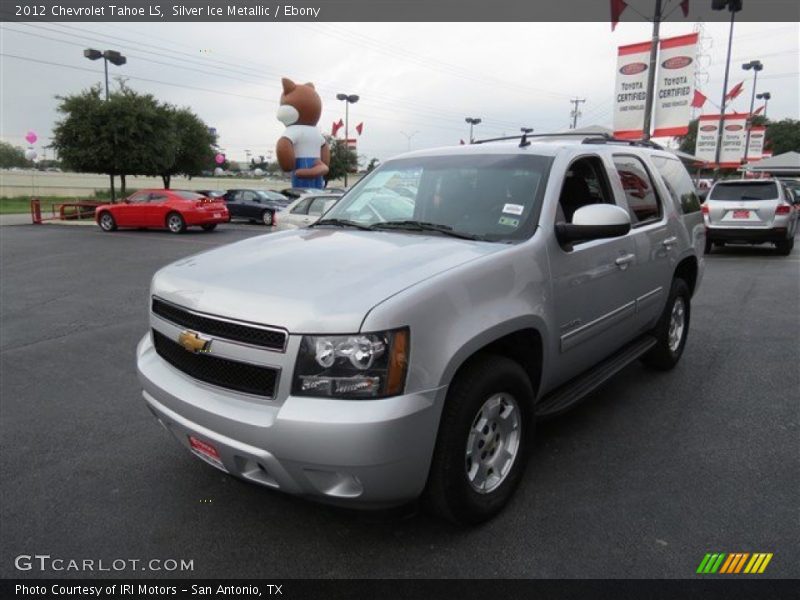 Silver Ice Metallic / Ebony 2012 Chevrolet Tahoe LS