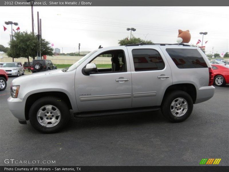 Silver Ice Metallic / Ebony 2012 Chevrolet Tahoe LS