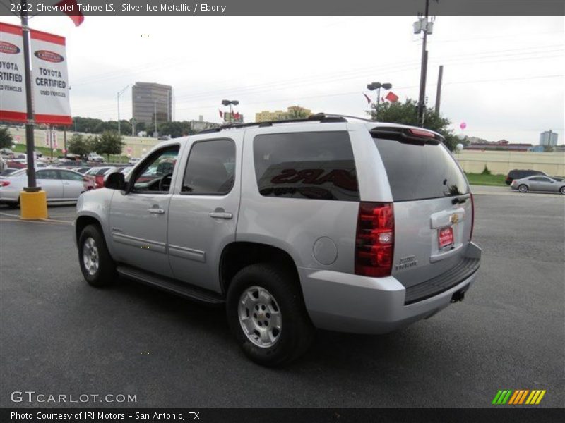 Silver Ice Metallic / Ebony 2012 Chevrolet Tahoe LS