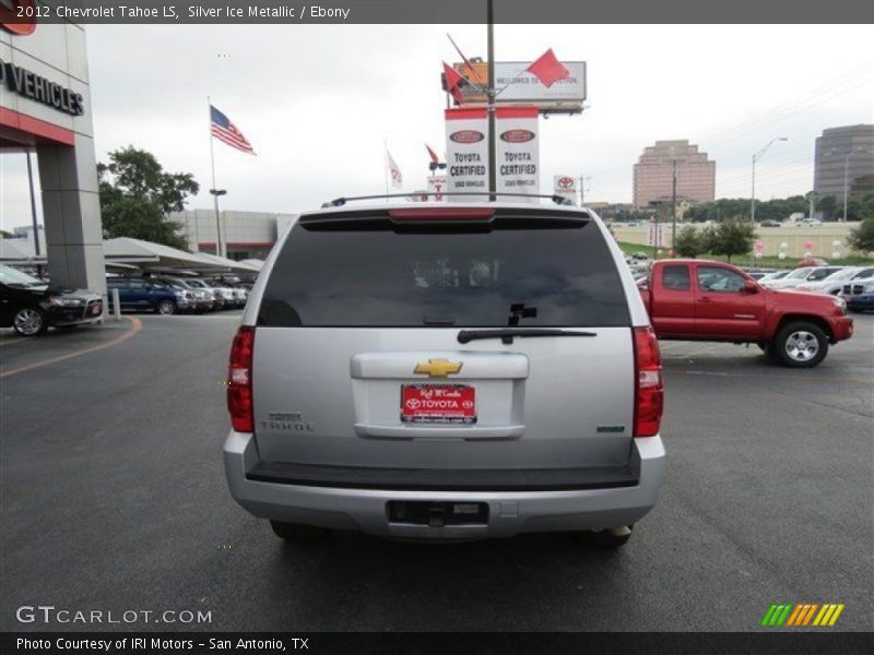 Silver Ice Metallic / Ebony 2012 Chevrolet Tahoe LS