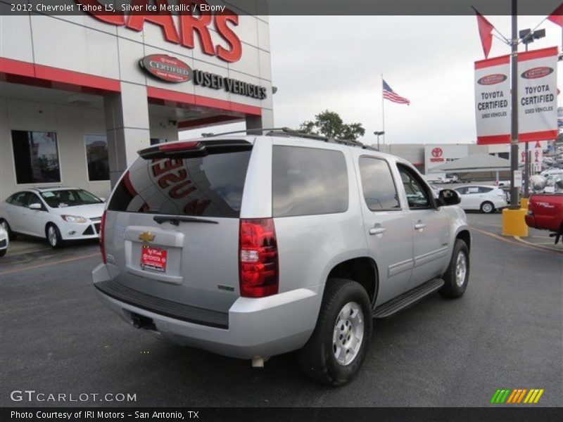 Silver Ice Metallic / Ebony 2012 Chevrolet Tahoe LS