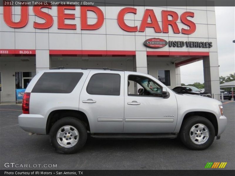 Silver Ice Metallic / Ebony 2012 Chevrolet Tahoe LS
