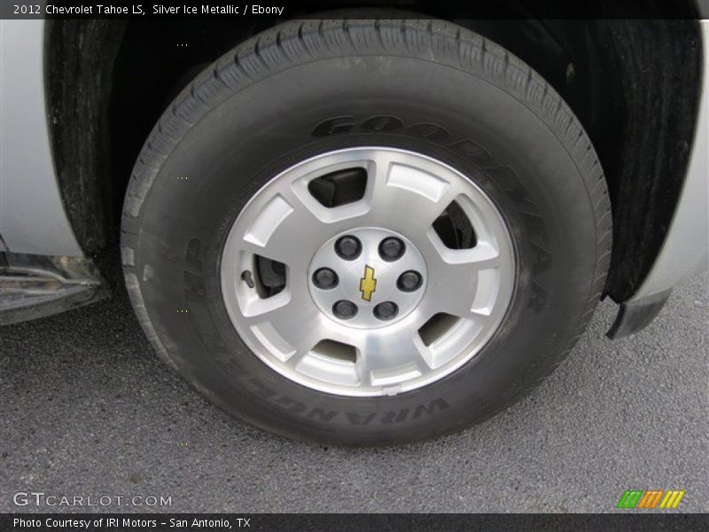 Silver Ice Metallic / Ebony 2012 Chevrolet Tahoe LS