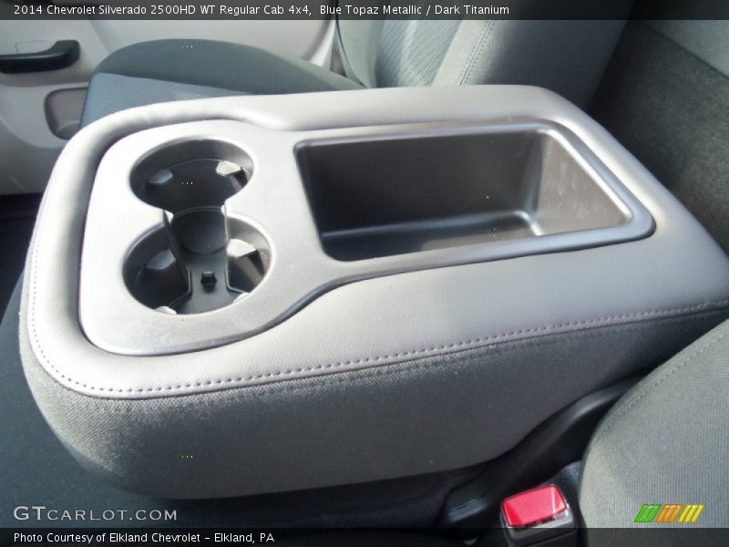 Blue Topaz Metallic / Dark Titanium 2014 Chevrolet Silverado 2500HD WT Regular Cab 4x4