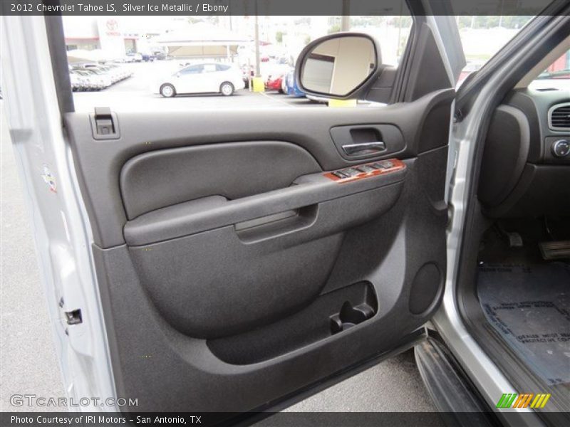 Silver Ice Metallic / Ebony 2012 Chevrolet Tahoe LS