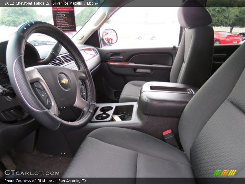 Silver Ice Metallic / Ebony 2012 Chevrolet Tahoe LS