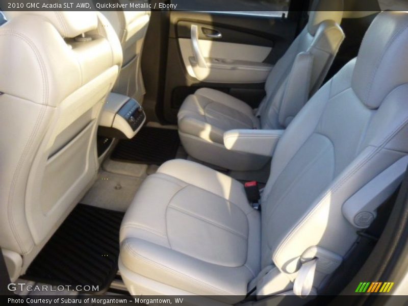 Quicksilver Metallic / Ebony 2010 GMC Acadia SLT AWD