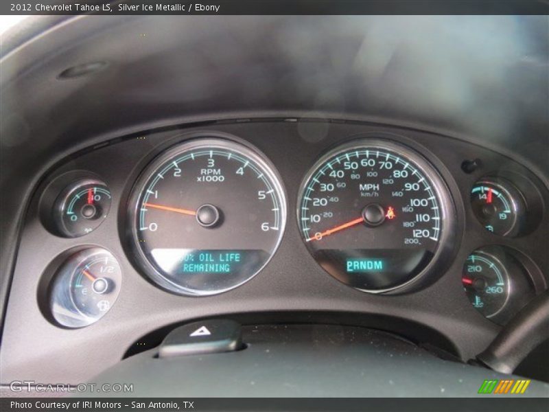 Silver Ice Metallic / Ebony 2012 Chevrolet Tahoe LS