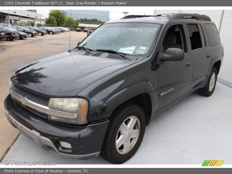 Dark Gray Metallic / Medium Pewter 2003 Chevrolet TrailBlazer EXT LT
