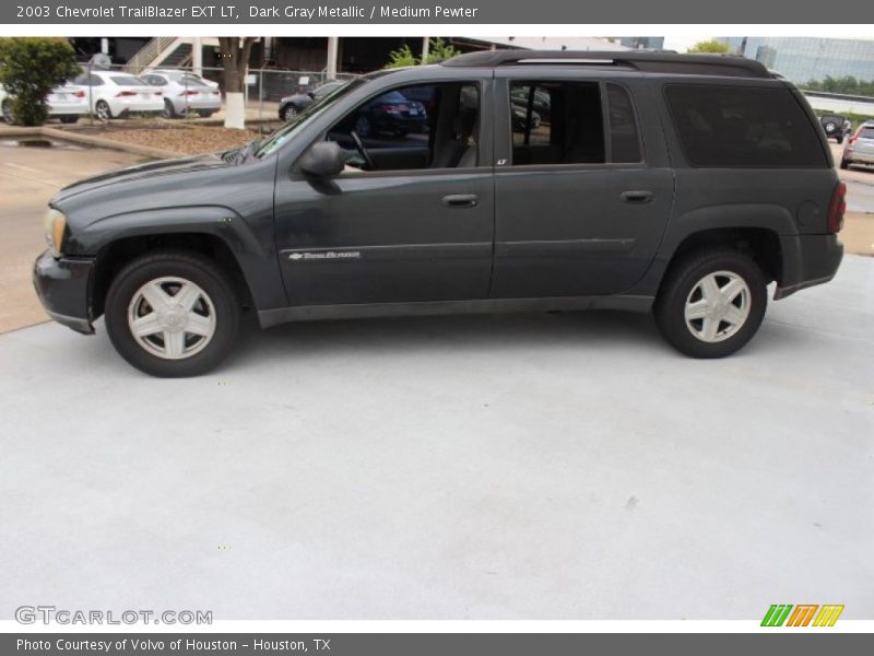 Dark Gray Metallic / Medium Pewter 2003 Chevrolet TrailBlazer EXT LT