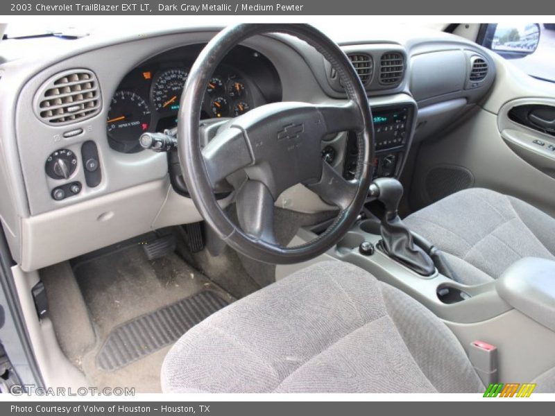 Dark Gray Metallic / Medium Pewter 2003 Chevrolet TrailBlazer EXT LT