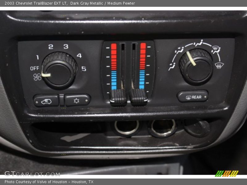 Dark Gray Metallic / Medium Pewter 2003 Chevrolet TrailBlazer EXT LT