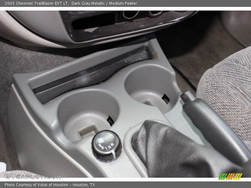 Dark Gray Metallic / Medium Pewter 2003 Chevrolet TrailBlazer EXT LT