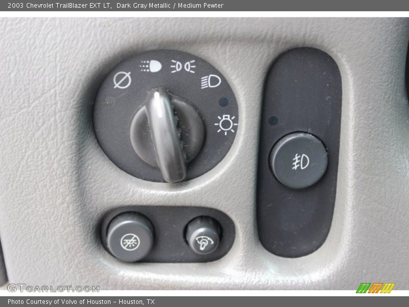 Dark Gray Metallic / Medium Pewter 2003 Chevrolet TrailBlazer EXT LT