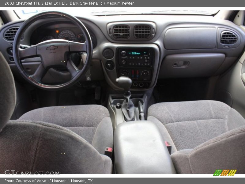Dark Gray Metallic / Medium Pewter 2003 Chevrolet TrailBlazer EXT LT