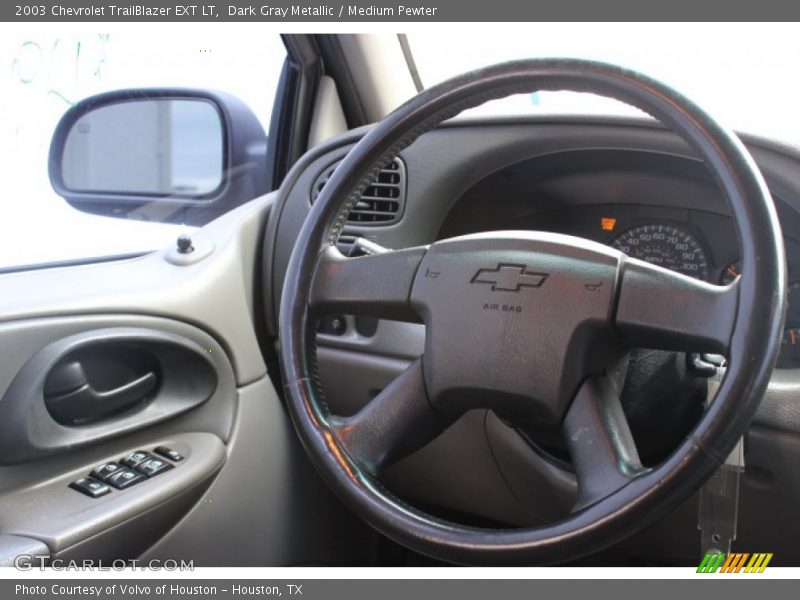 Dark Gray Metallic / Medium Pewter 2003 Chevrolet TrailBlazer EXT LT