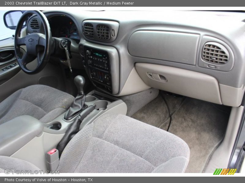 Dark Gray Metallic / Medium Pewter 2003 Chevrolet TrailBlazer EXT LT