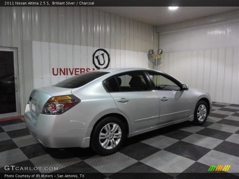 Brilliant Silver / Charcoal 2011 Nissan Altima 2.5 S