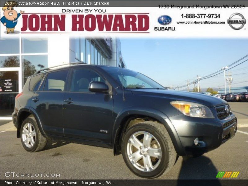 Flint Mica / Dark Charcoal 2007 Toyota RAV4 Sport 4WD