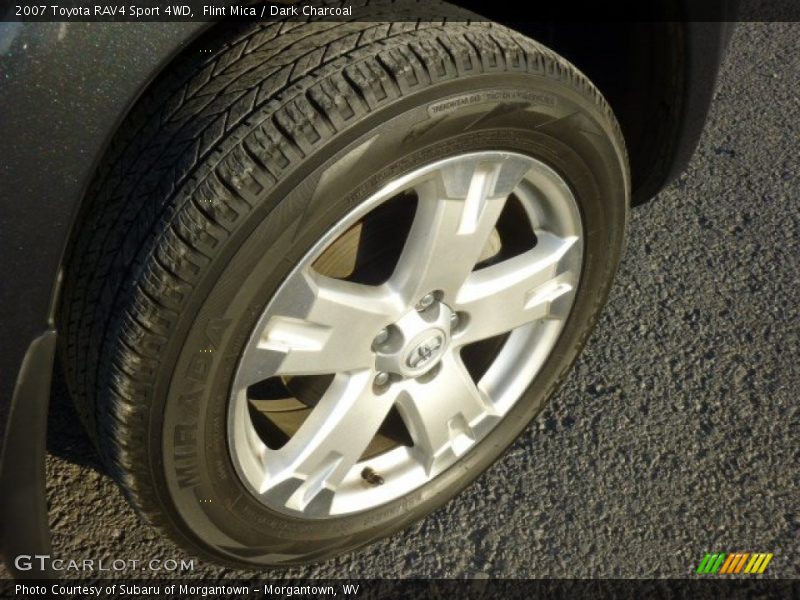 Flint Mica / Dark Charcoal 2007 Toyota RAV4 Sport 4WD