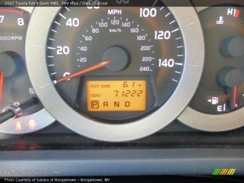 Flint Mica / Dark Charcoal 2007 Toyota RAV4 Sport 4WD