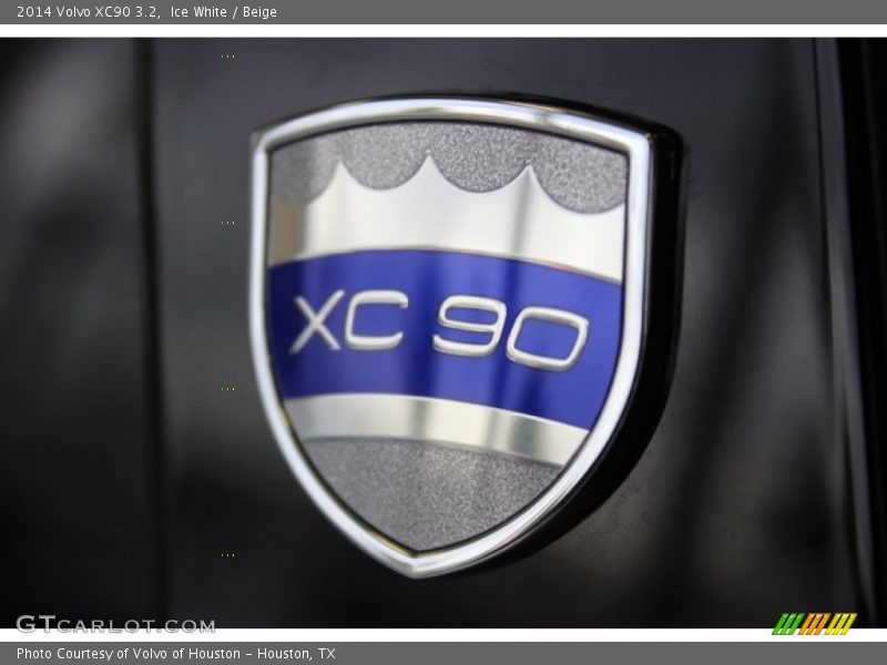 Ice White / Beige 2014 Volvo XC90 3.2