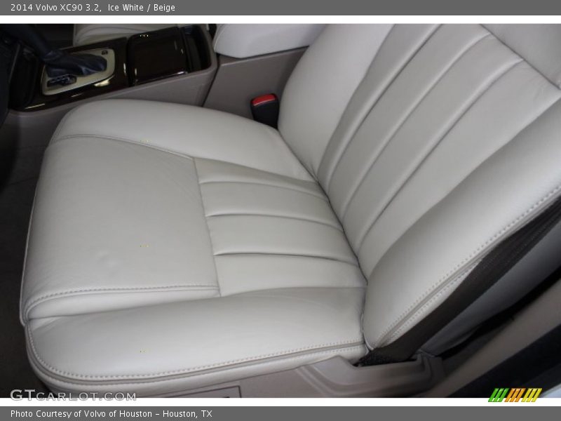 Ice White / Beige 2014 Volvo XC90 3.2