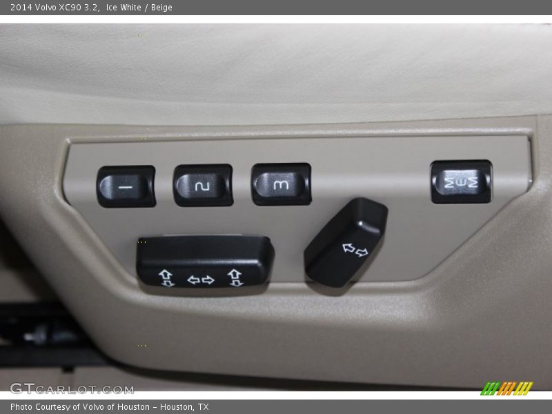 Ice White / Beige 2014 Volvo XC90 3.2